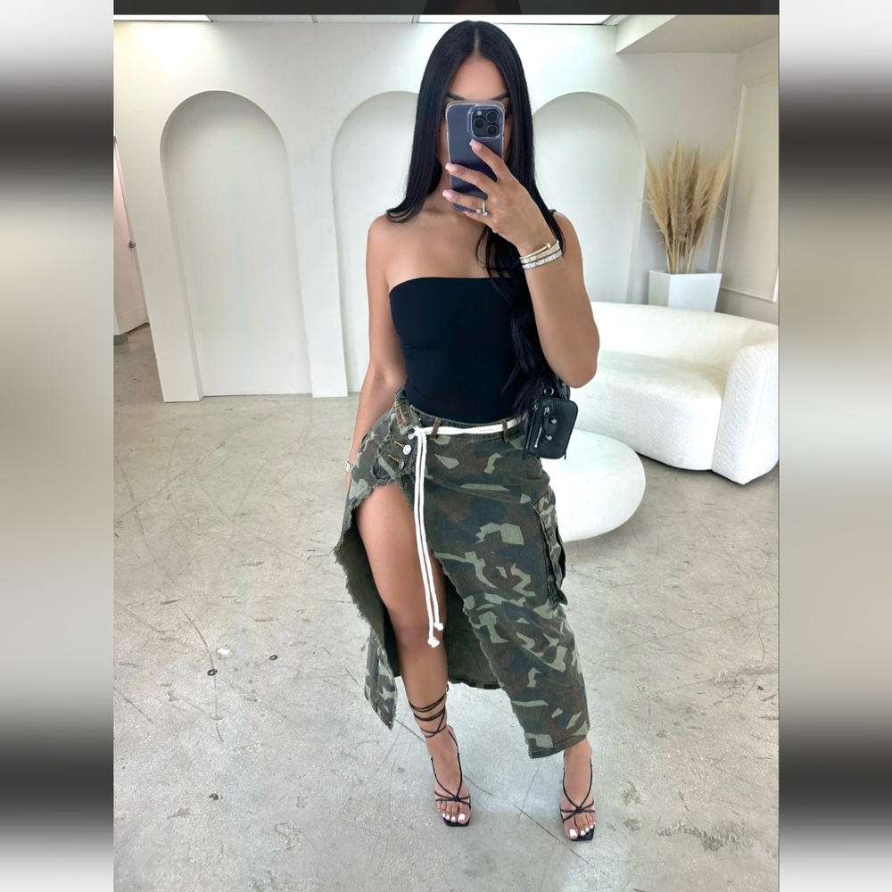 Camo skirt
